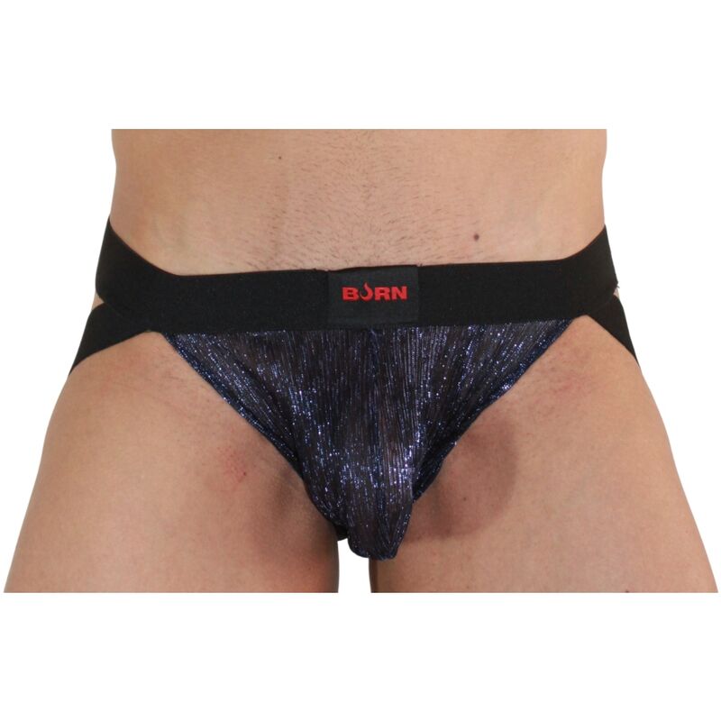 BURN - 006 JOCK AZUL BRILLANTE/NEGRO L