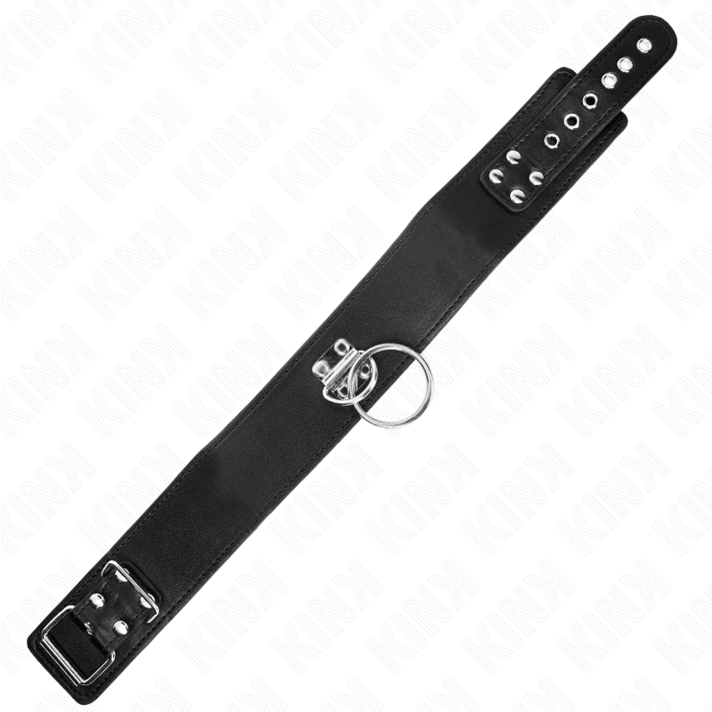 KINK - COLLAR CON TACHUELAS DE 116 CM Y CORREA DE CUERO DE 50 X 5 CM