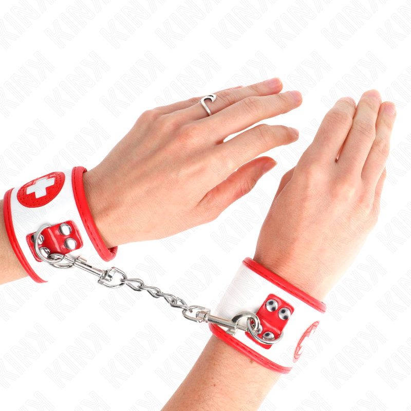 KINK - MINI ESPOSAS AJUSTABLES PARA ENFERMERA 18-23 CM X 5 CM