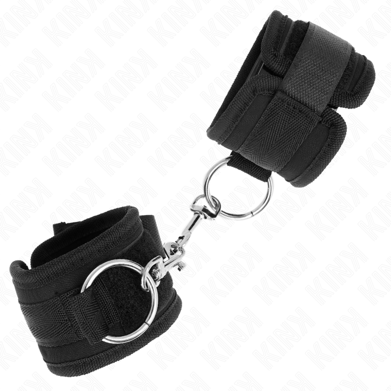 KINK - ESPOSAS NEGRAS AJUSTABLES 18-35 CM X 6 CM