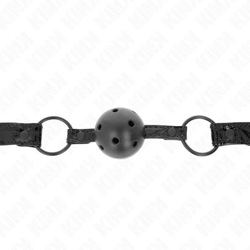 KINK - MORDAZA DIAMANTE BOLA STANDARD 4,5 CM MODELO 3 64,5 CM AJUSTABLE 42-60 CM
