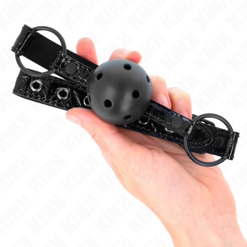 KINK - MORDAZA DIAMANTE BOLA STANDARD 4,5 CM MODELO 3 64,5 CM AJUSTABLE 42-60 CM