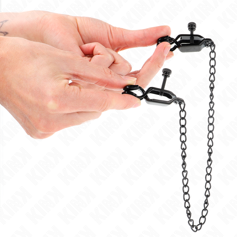 KINK - ALICATE DE CADENA PLANA NEGRO 30 CM