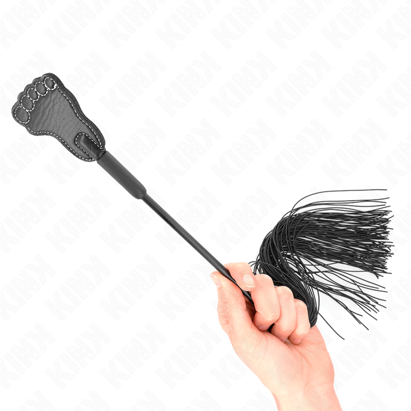 KINK - PALA DE PIE CON BORLA DE LÁTIGO 31 CM