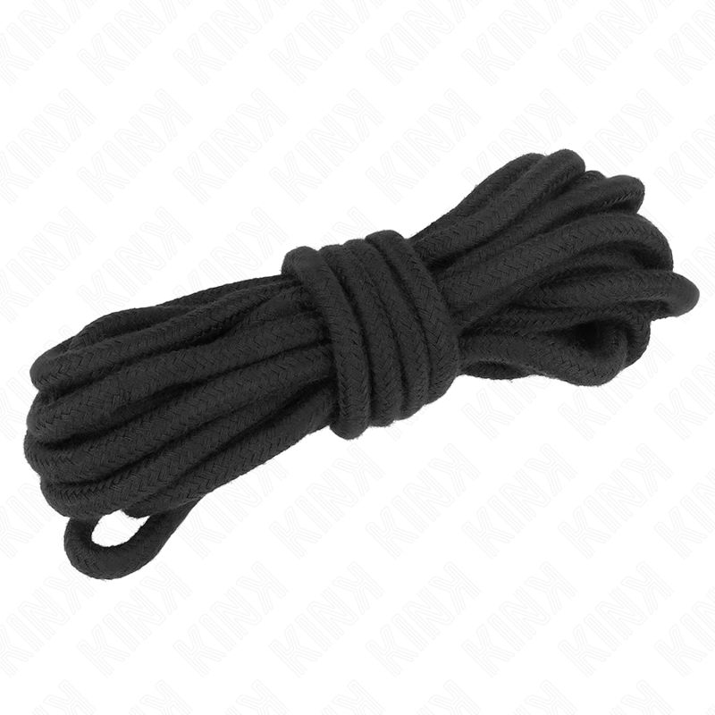 KINK - CUERDA DE ALGODÓN NEGRO DE 10 METROS