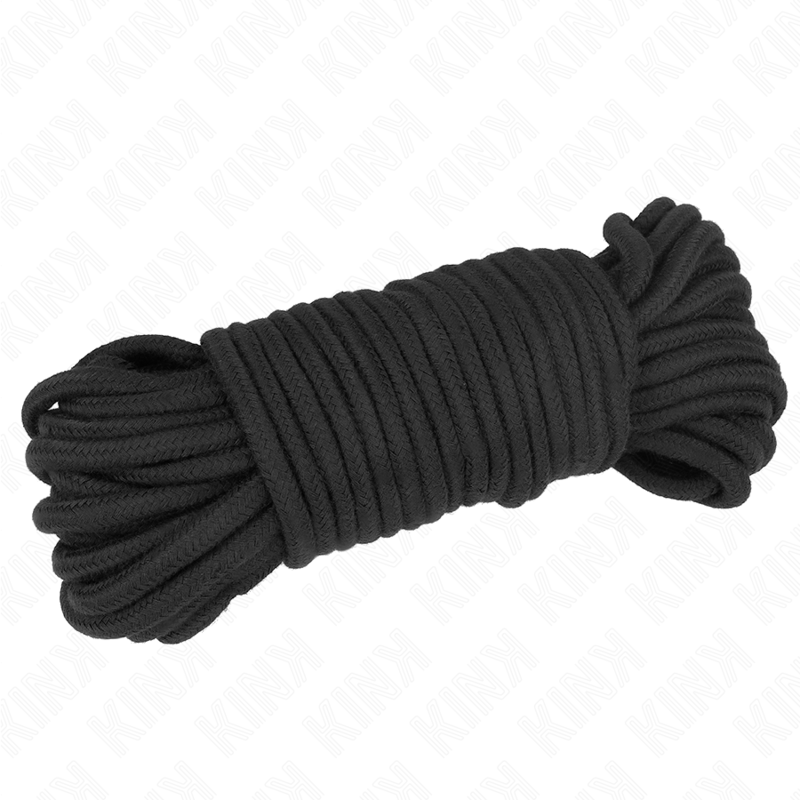 KINK - CUERDA DE ALGODÓN NEGRO DE 20 METROS