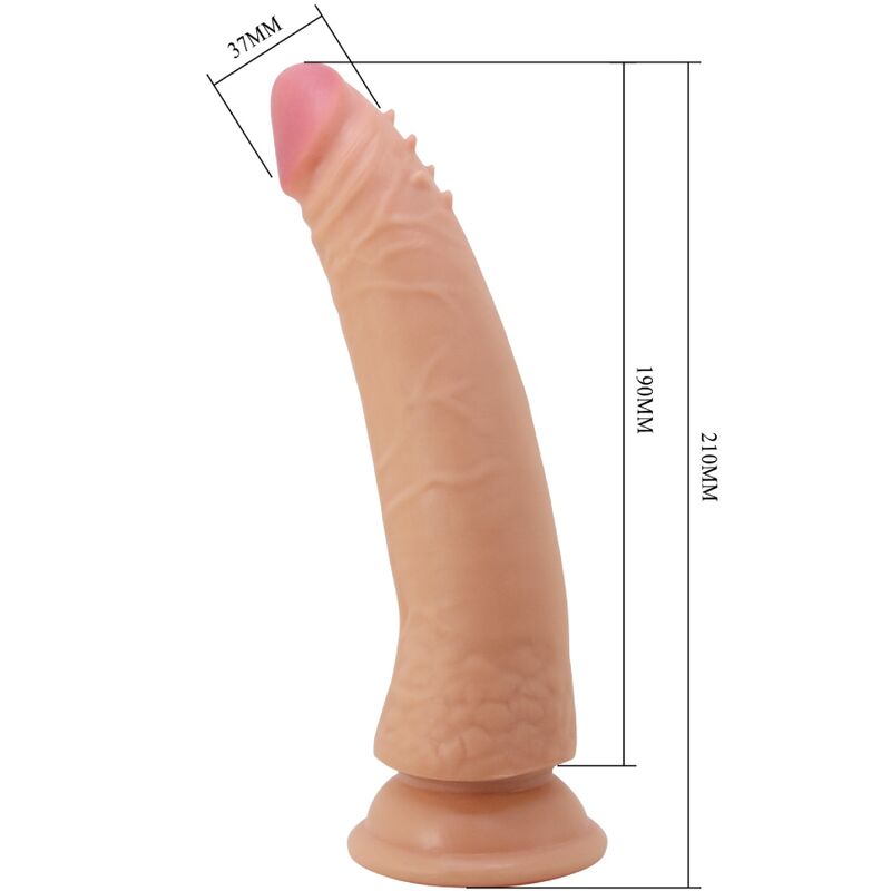 PRETTY LOVE - PENE SUPER REALISTA KABLE 21 CM MODELO CARNE 2