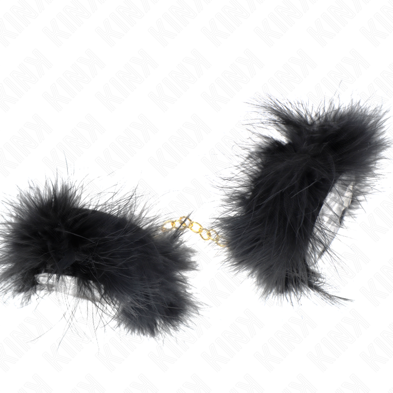 KINK - ESPOSAS DE PLUMAS CON CADENA DORADA MODELO 0