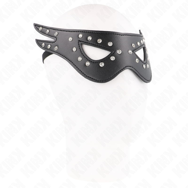 KINK - MÁSCARA DE CUERO SEXY MODELO 2 27 x 13 CM