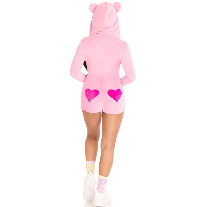 LEG AVENUE - BODY DE OSO DE TERCIOPELO ROSA M