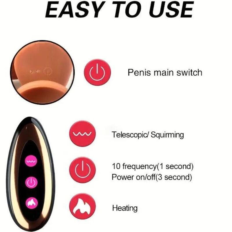 ARMONY - VIBRADOR VIBRADOR RECARGABLE REALISTA