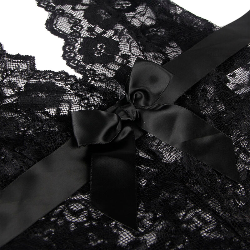 SUBBLIME - 930882 BODY SEXY NEGRO CON VOLANTES L/XL