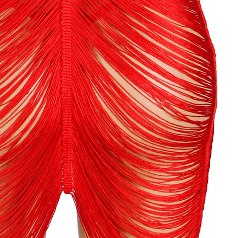 SUBBLIME - 954253 VESTIDO TIRANTES ROJO + TANGA L/XL