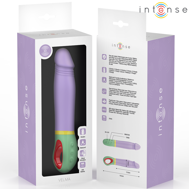INTENSO - VIBRADOR VELMA CLÁSICO PÚRPURA