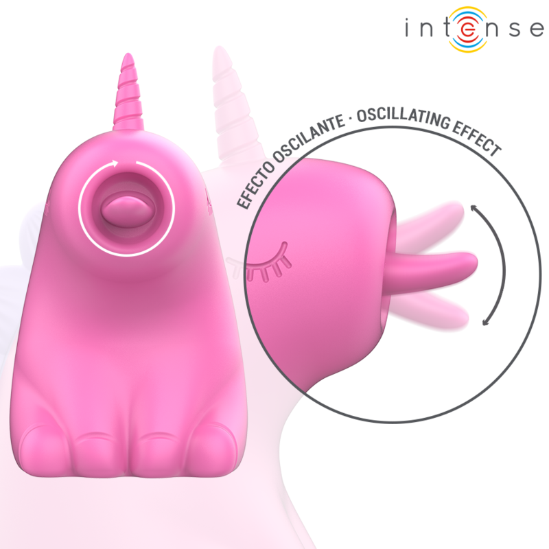 INTENSO - ESTIMULADOR PINKIE UNICORNIO FUCSIA