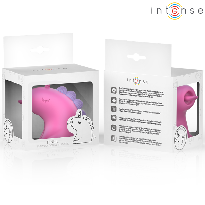 INTENSO - ESTIMULADOR PINKIE UNICORNIO FUCSIA