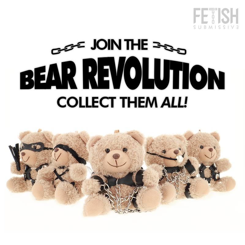 SUMISO FETICHE - OSO DE PELUCHE YOGI MODELO BDSM 1