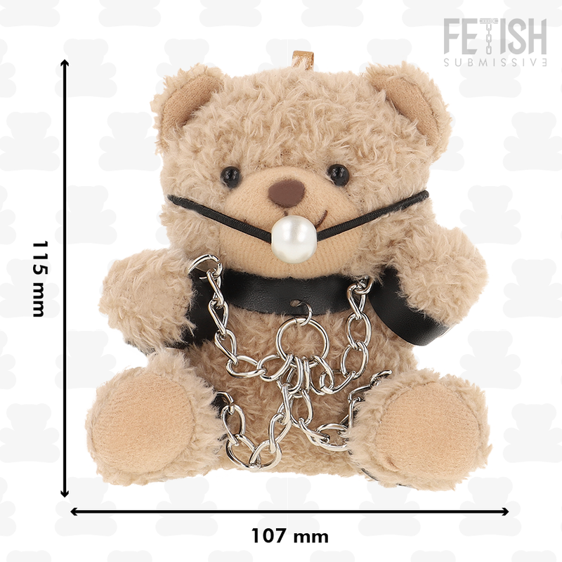 SUMISO FETICHE - OSO DE PELUCHE FOZZIE MODELO BDSM 3