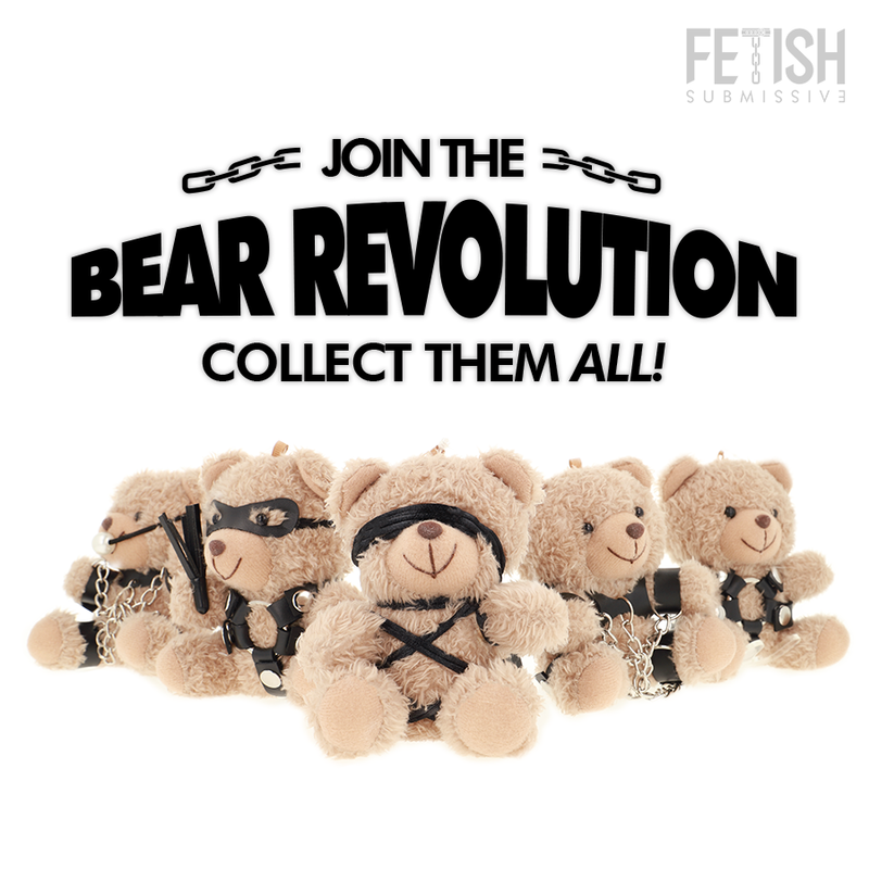 SUMISA FETICHE - WINNIE OSITO DE PELUCHE MODELO BDSM 6