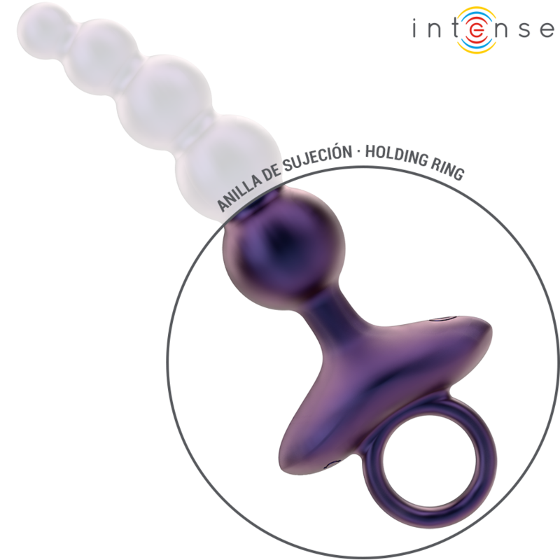 INTENSO - TITO VIBRADOR PLUG ANAL MODELO 3 CONTROL REMOTO