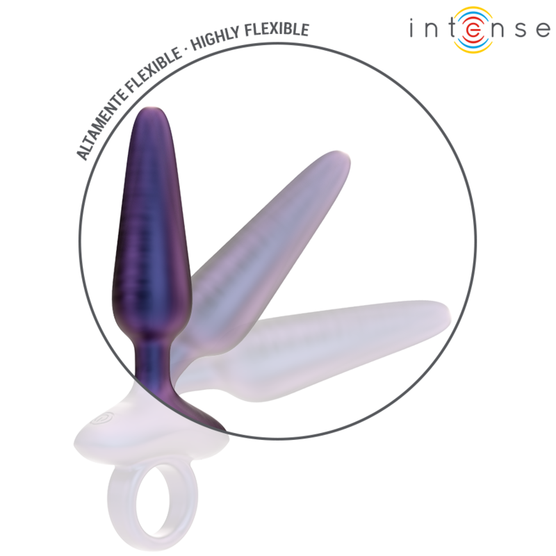 INTENSE - VIBRADOR PLUG ANAL MARLON MODELO 4 CONTROL REMOTO