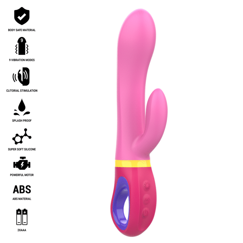 VIBRADOR CONEJO DAPHNE INTENSO - ROSA