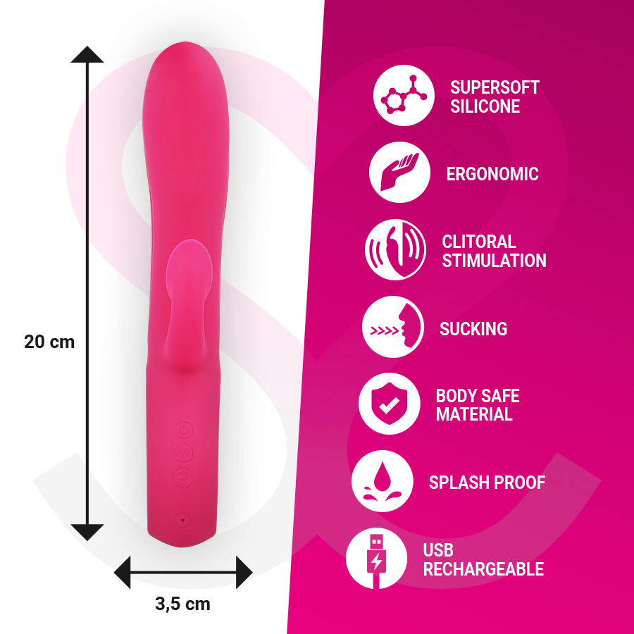 MORESSA - DUSTIN PREMIUM SILICONA RECARGABLE