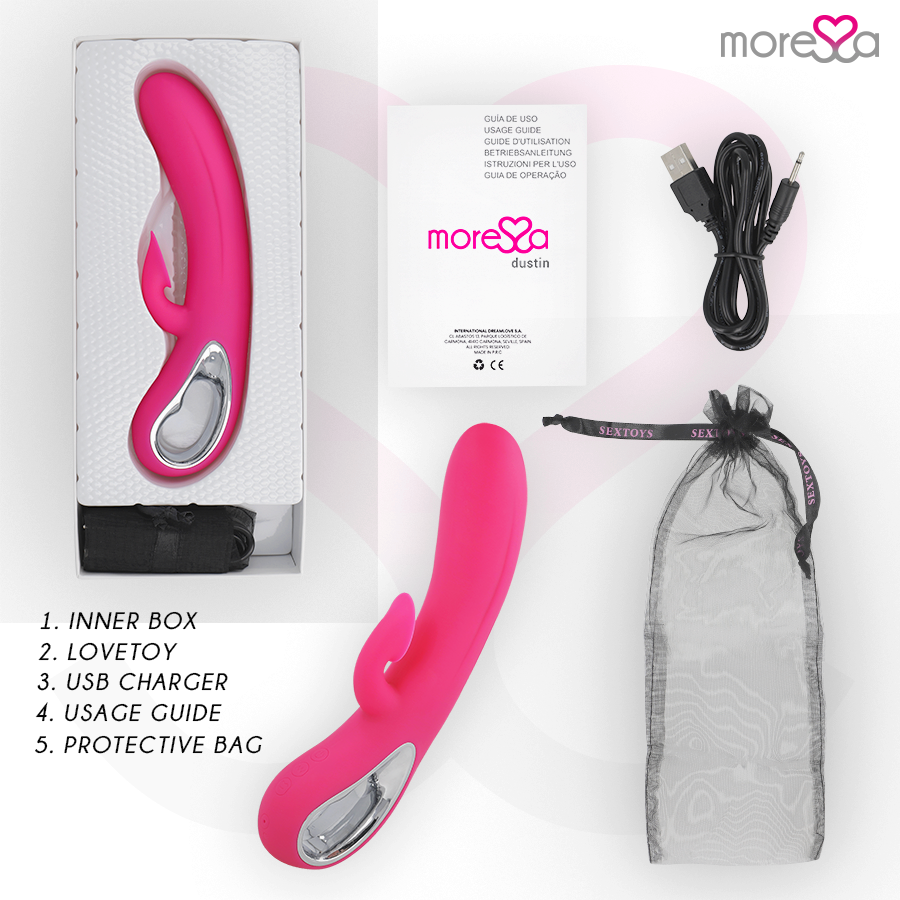 MORESSA - DUSTIN PREMIUM SILICONA RECARGABLE