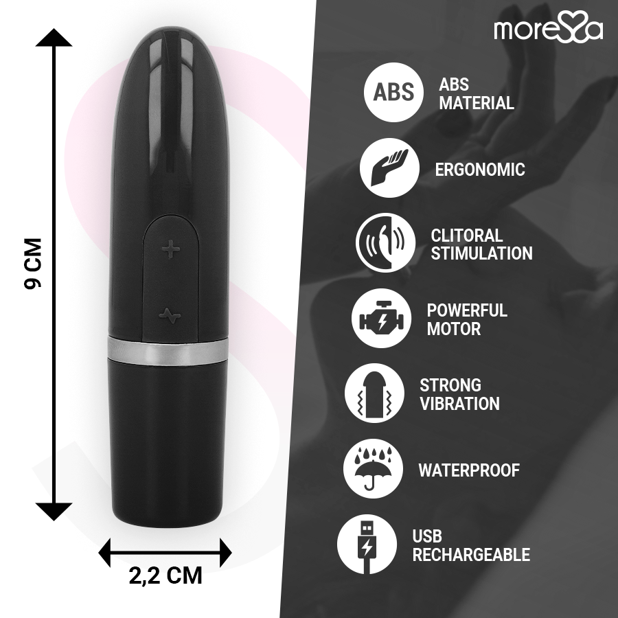 IVY VIBRADOR ESTIMULADOR VIAGEM PRETO