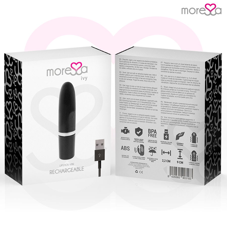 IVY VIBRADOR ESTIMULADOR VIAGEM PRETO
