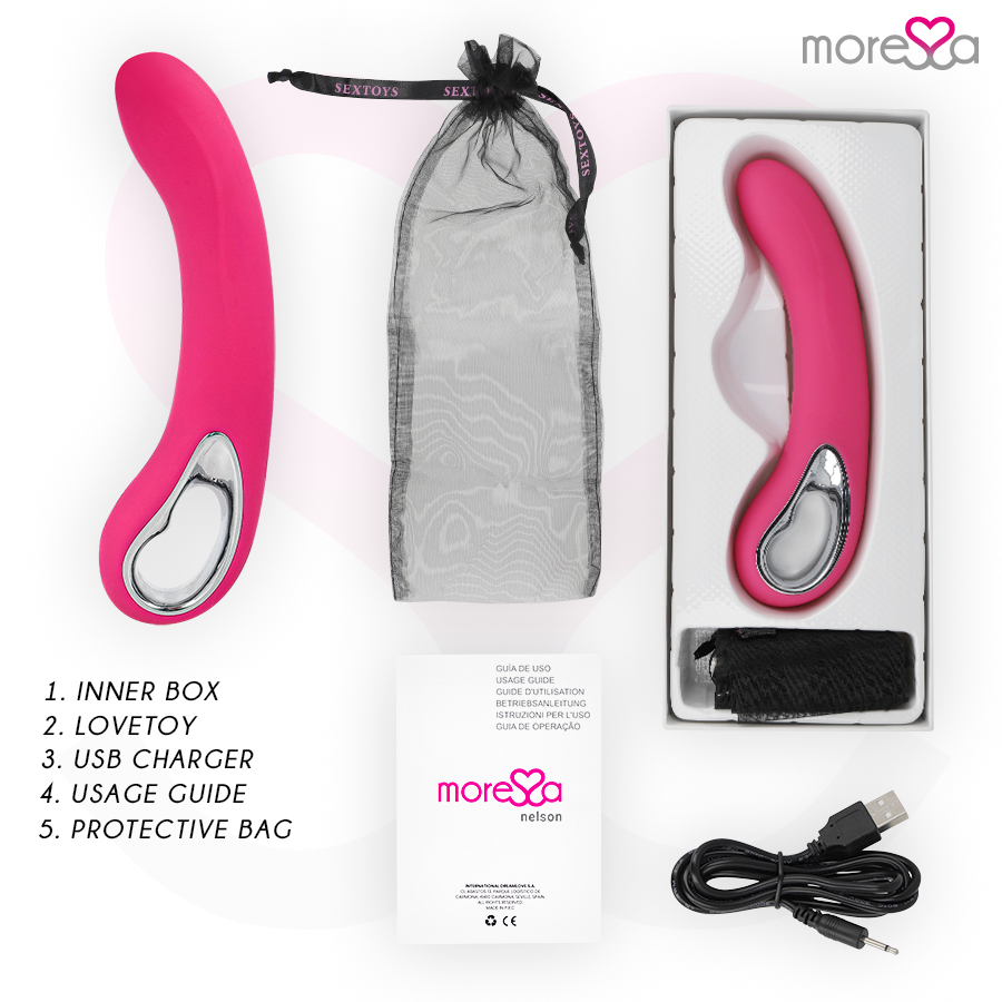 MORESSA - SILICONA RECARGABLE PREMIUM NELSON
