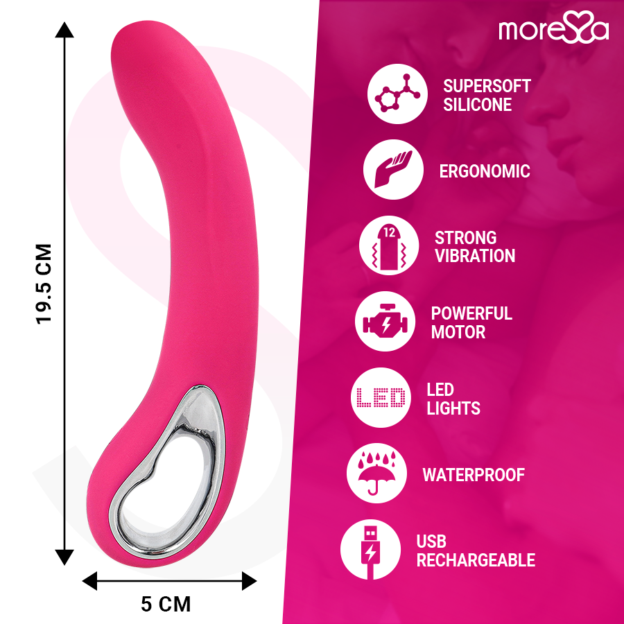 MORESSA - SILICONA RECARGABLE PREMIUM NELSON