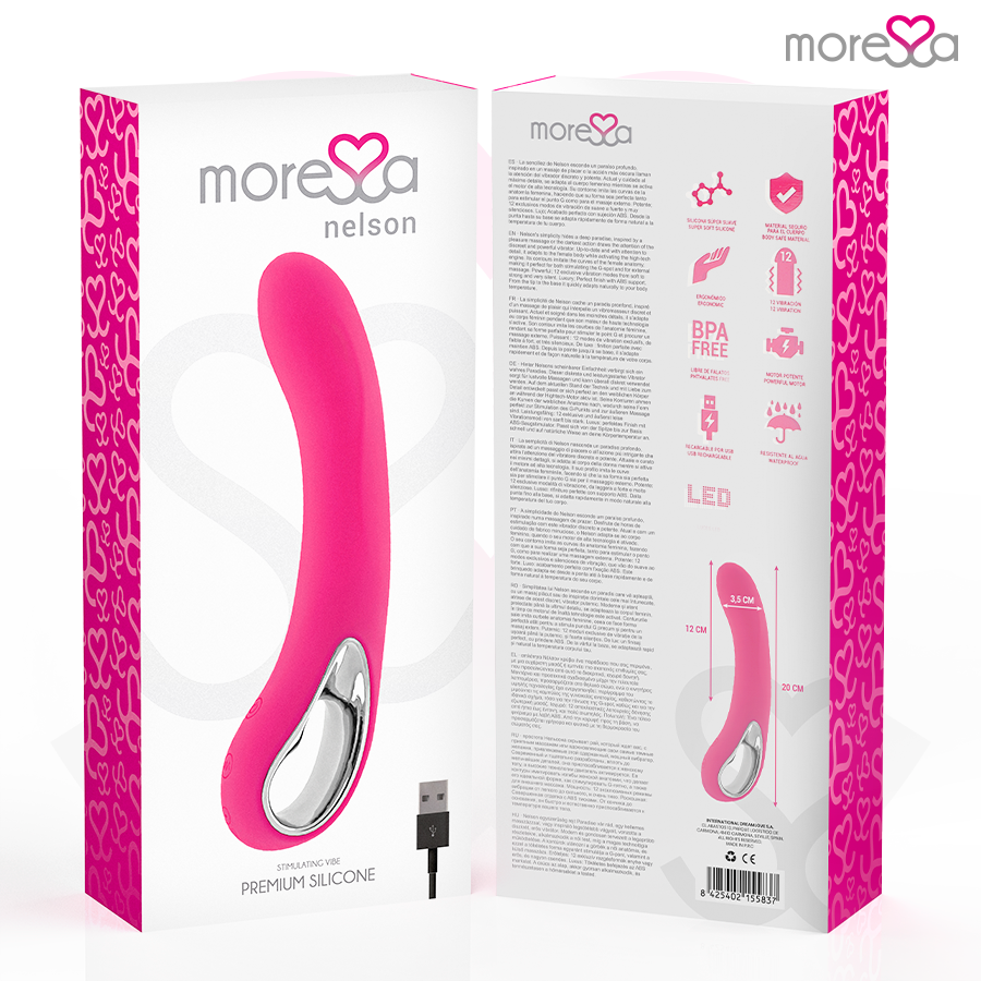 MORESSA - SILICONA RECARGABLE PREMIUM NELSON