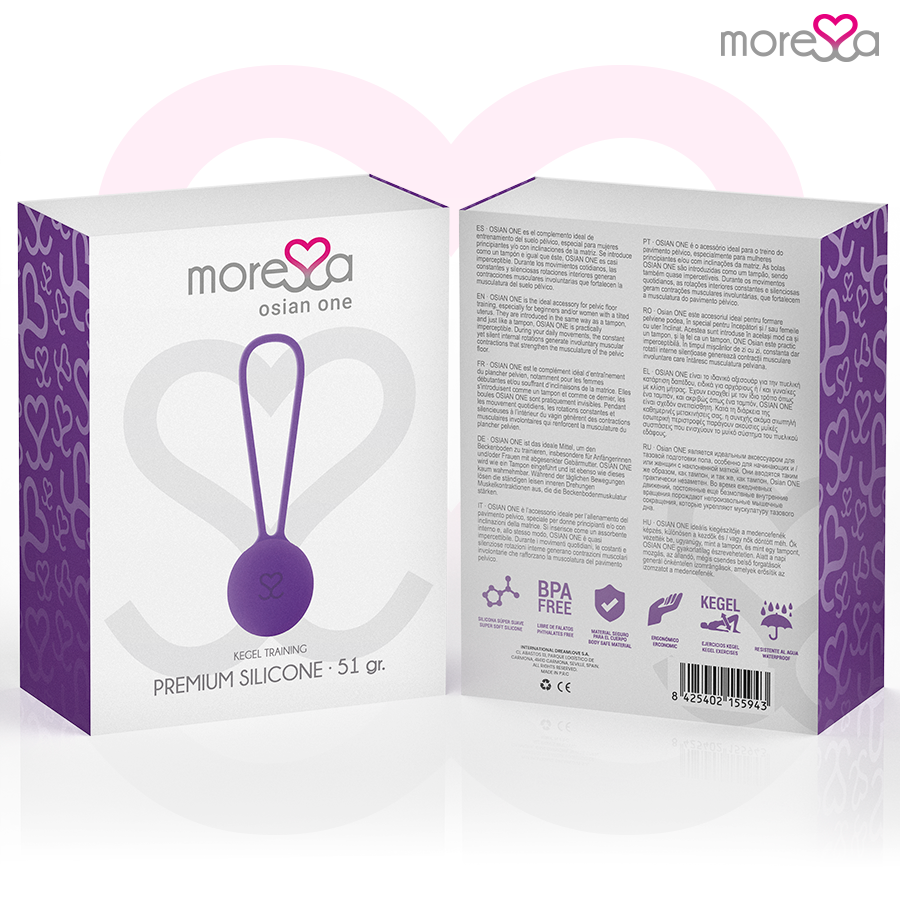 MORESSA - SILICONA OSIAN ONE PREMIUM PÚRPURA