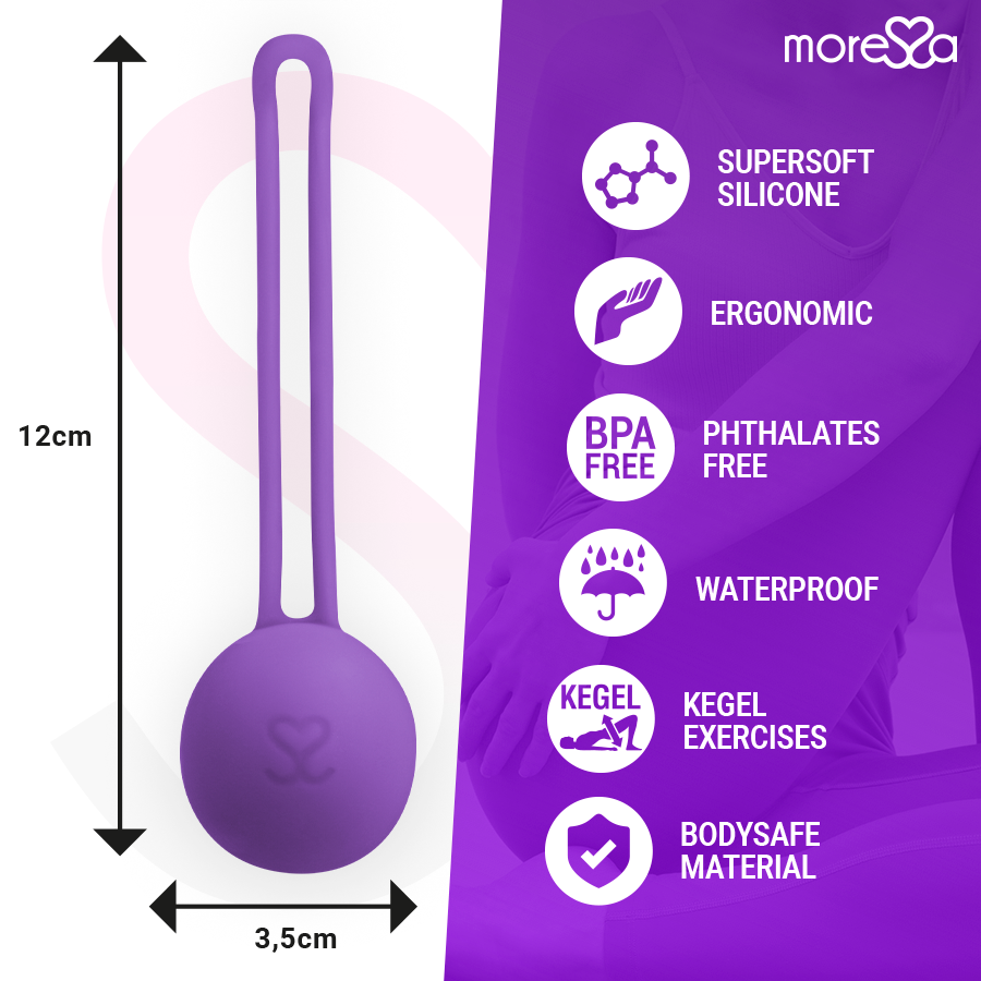 MORESSA - SILICONA OSIAN ONE PREMIUM PÚRPURA