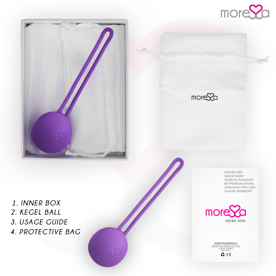 MORESSA - SILICONA OSIAN ONE PREMIUM PÚRPURA