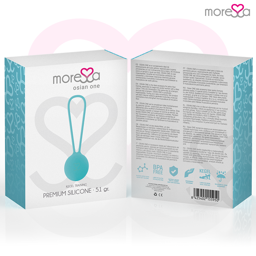 MORESSA - OSIAN ONE PREMIUM SILICONA TURQUESA