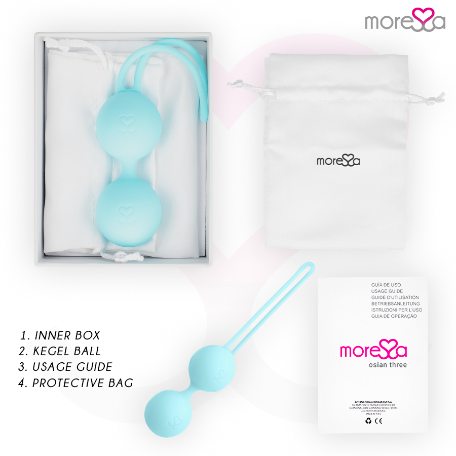 MORESSA - OSIAN THREE SILICONA TURQUESA PREMIUM