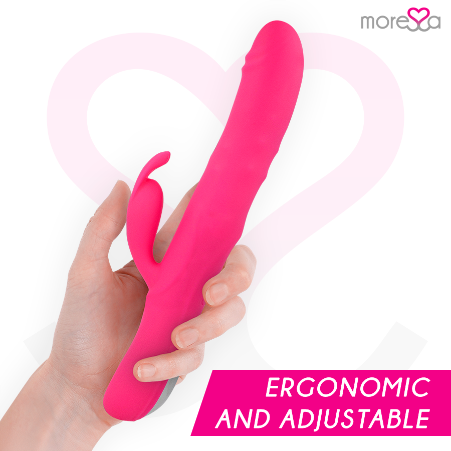MORESSA - VIBRADOR SOMER PREMIUM CON ROTACIÓN MÚLTIPLE