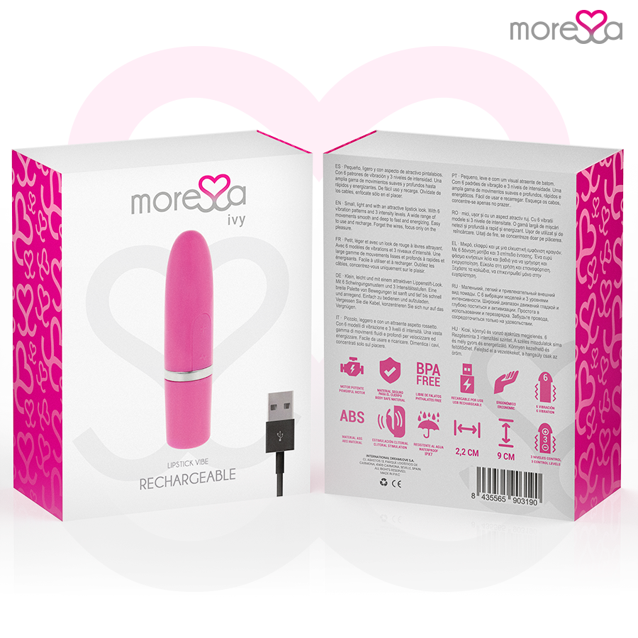 VIBRADOR ESTIMULADOR IVY ROSA DE VIAJE