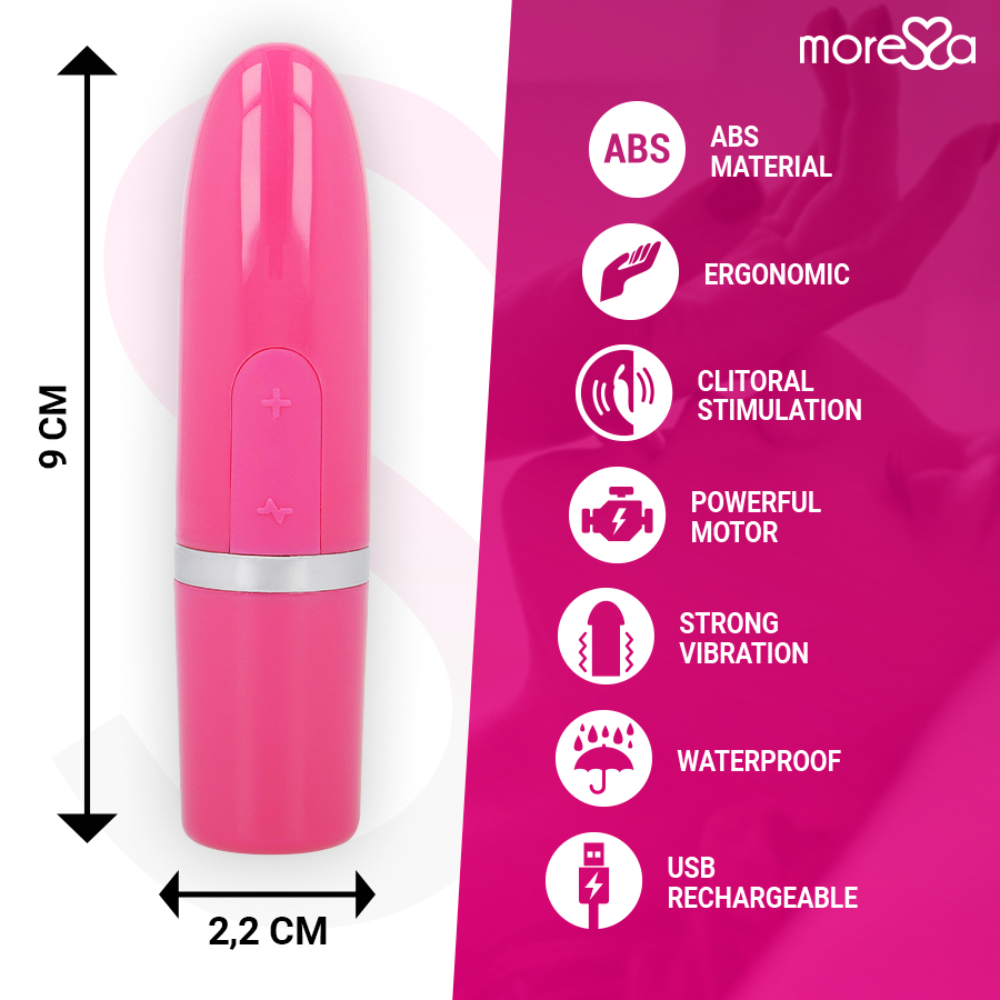 VIBRADOR ESTIMULADOR IVY ROSA DE VIAJE