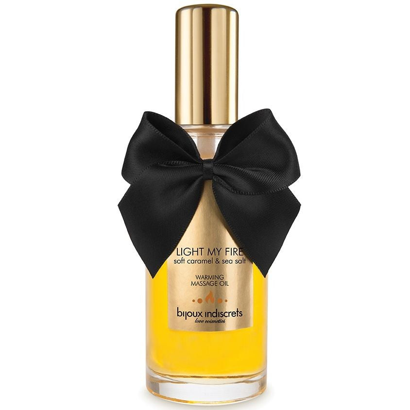 BIJOUX - ACEITE DE MASAJE EFECTO CALOR CON AROMA A CARAMELO