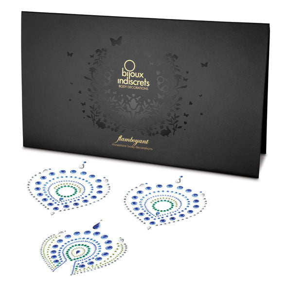 JOYERÍA - INDISCRETOS AZUL Y VERDE EXTRAVAGANTES