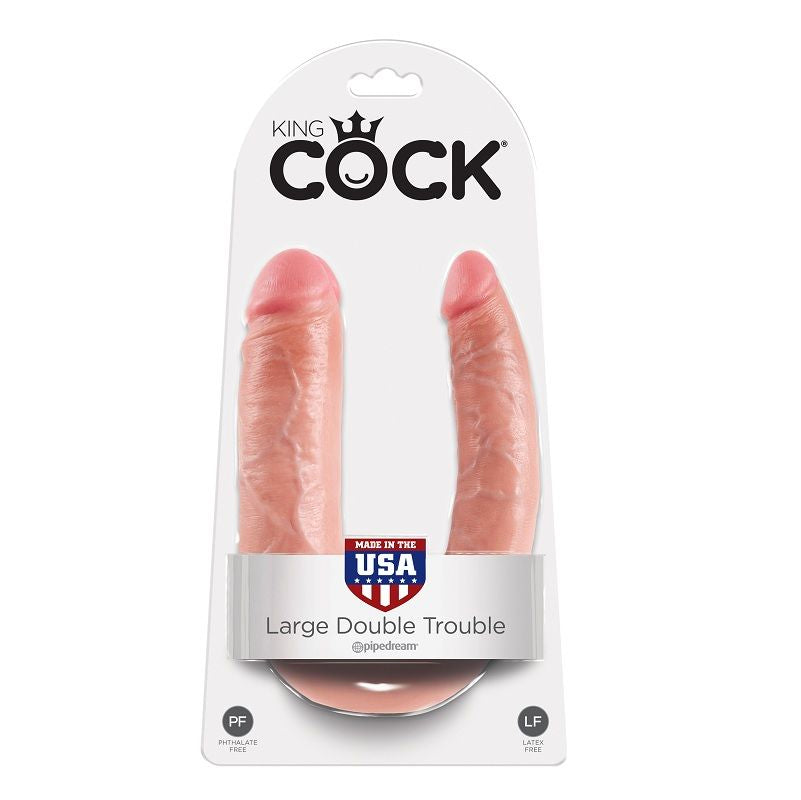 KING COCK - GRAN PROBLEMA DE CARNE EN FORMA DE U DOBLE