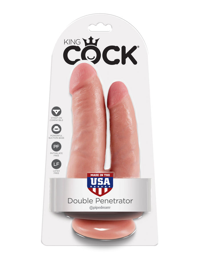 KING COCK - DOBLE PENETRADOR DE CARNE