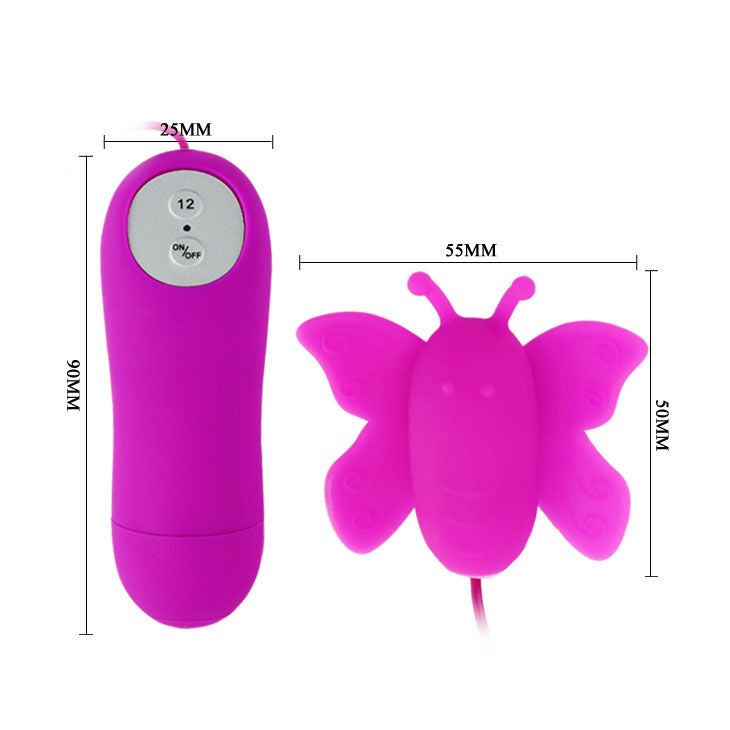 LOVE EGGS BUTTERFLY ESTIMULADOR DE CLITÓRIS 12 VELOCIDADES LILAC CONTROLE REMOTO