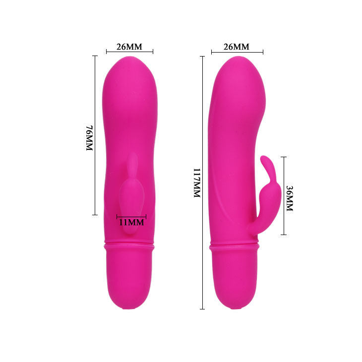 PRETTY LOVE - VIBRADOR DE COQUETEO CON CONEJO CÉSAR