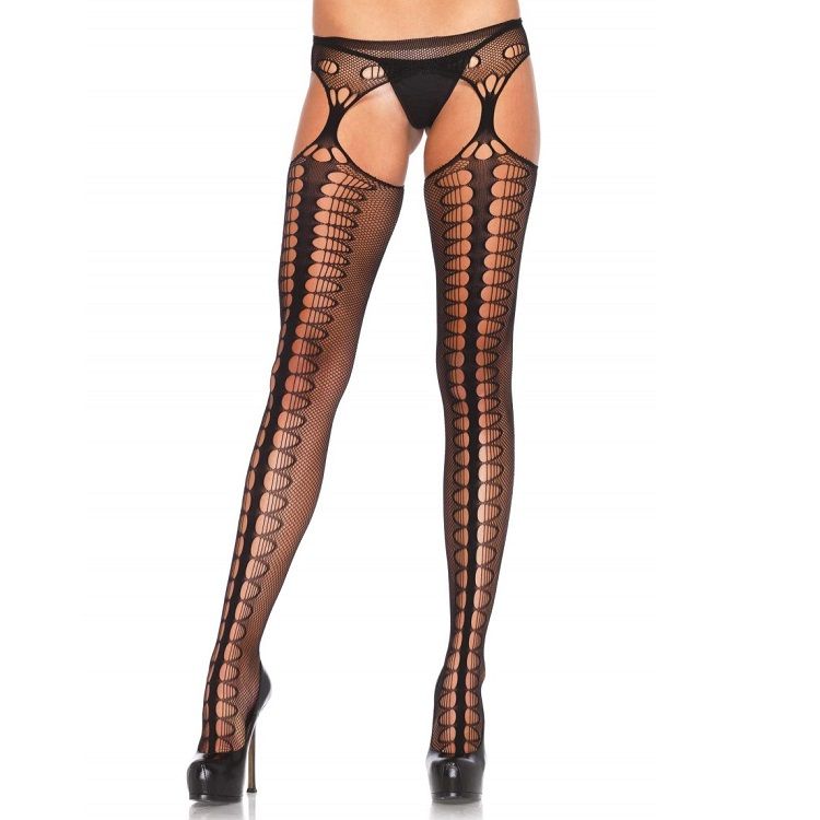 LEG AVENUE - CON LIGA NEGRA EXCLUSIVA