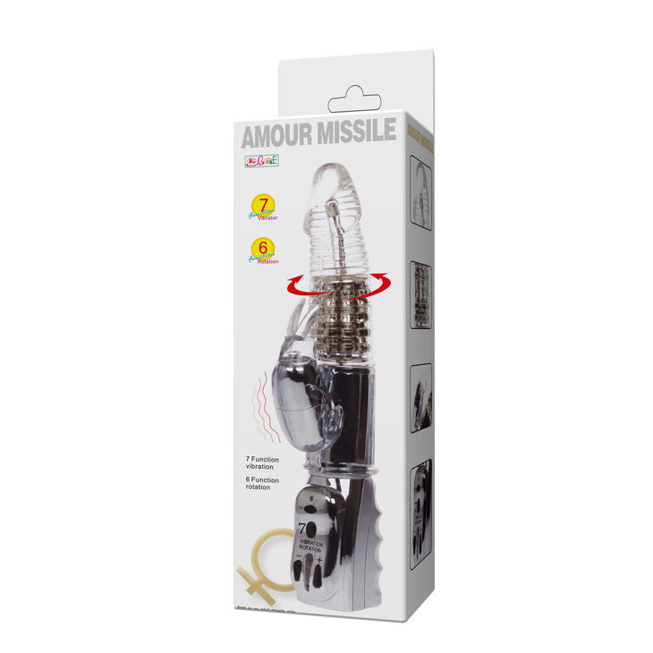 DANZA - MISIL AMOUR ROTADOR TRANSPARENTE 26,5 CM