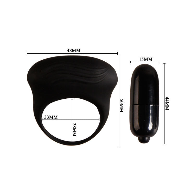 PRETTY LOVE - ANILLO VIBRADOR BERTRAM BLACK BERTRAM BLACK